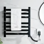 Porte-serviettes chauffant électrique thermostatique Intelligent stérilisant sèche-serviettes porte-serviettes chauffant salle de bain 220V 45W/180W