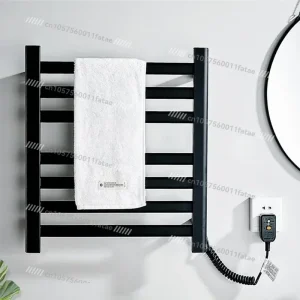Porte-serviettes chauffant électrique thermostatique Intelligent stérilisant sèche-serviettes porte-serviettes chauffant salle de bain 220V 45W/180W