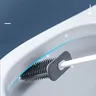 Brosse de nettoyage de brosse de toilette en Silicone – vue 2