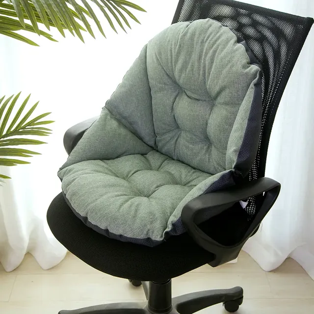 Coussin de siège semi-fermé avec dossier et coussin – vue 3