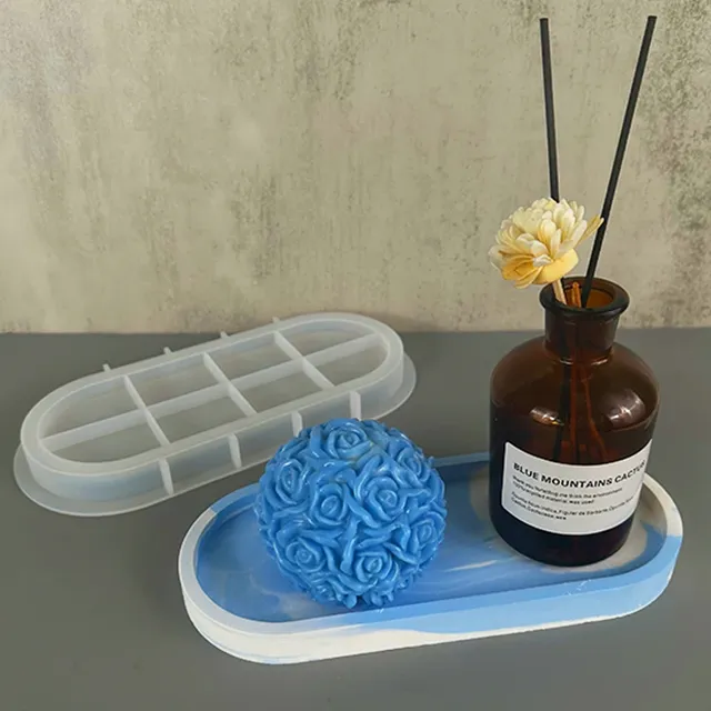 Plateau de rangement ovale – vue 6