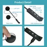 Casque de moto Bluetooth casque BT5.0 casque… – vue 6