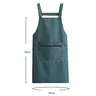Tablier de cuisine à l'huile imperméable tabliers de… – vue 6