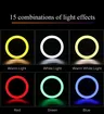 Anneau lumineux RGB rond avec télécommande pour Smartphone – vue 3