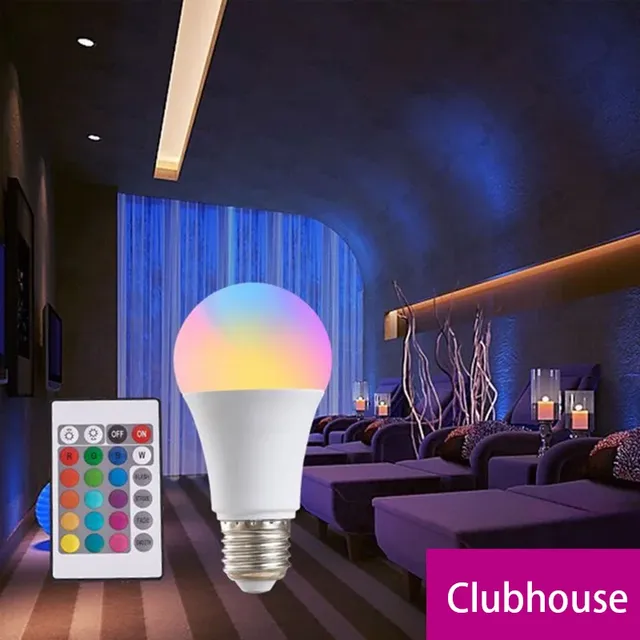 Ampoule LED multicolore RGB – vue 6