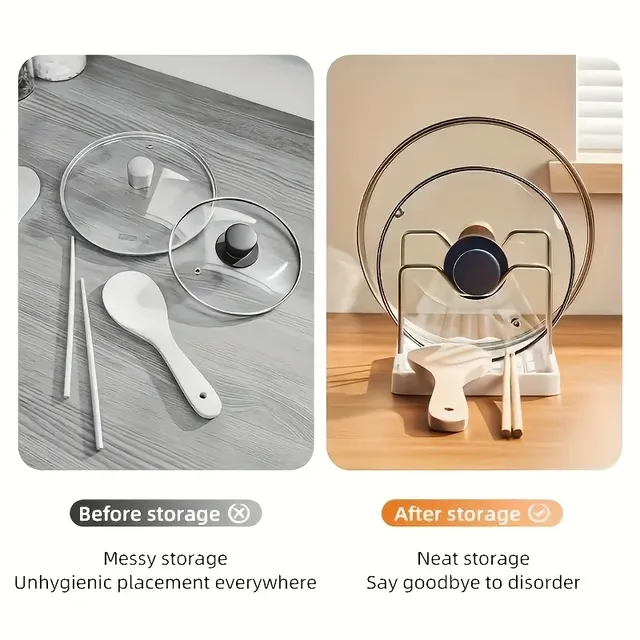 Support de couvercle de cuisine – vue 4