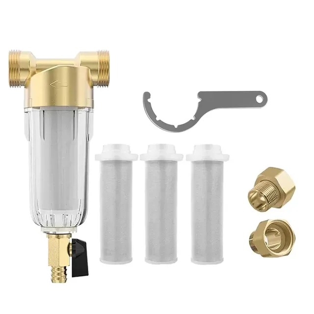 Filtre sédiments rotatif préfiltre domestique laiton…