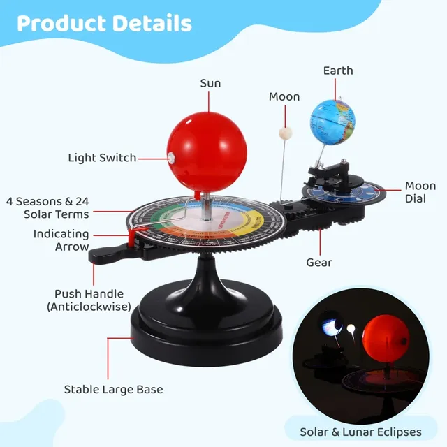 Kit de modèle de système solaire – vue 4