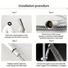 Douche lumineuse LED à main – vue 2