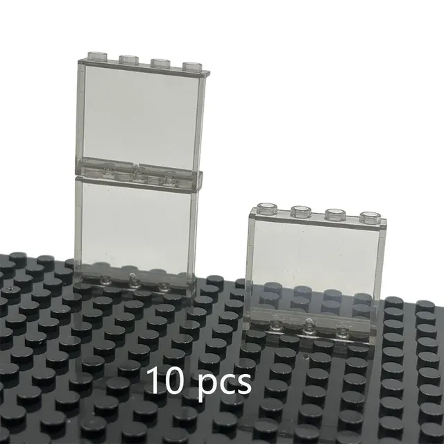 10 pièces panneau Transparent 1x4x3 points fenêtre mur… – vue 2