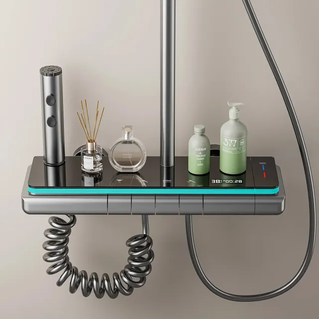 Système de douche thermostatique de luxe avec affichage… – vue 4