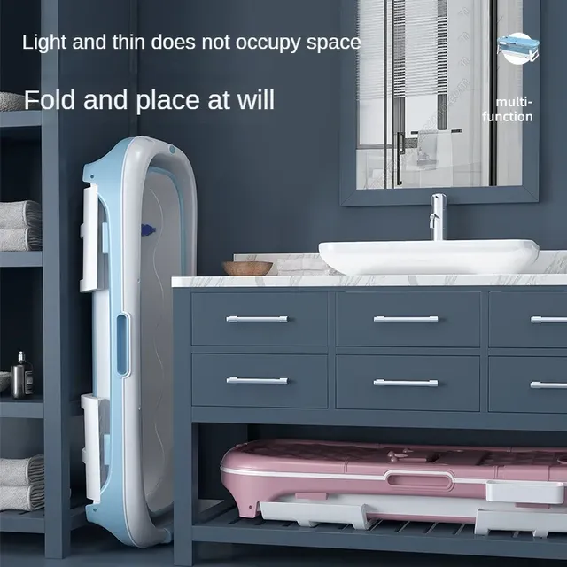 Baignoire pliable portable adultes bébés enfants… – vue 4