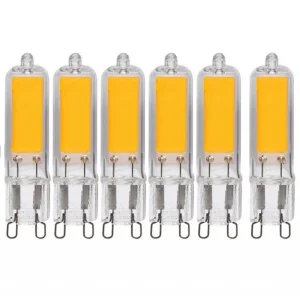 Ampoule LED en verre G9 7W 9W 12W 15W 220V, lampe en verre COB Super brillante, lampe à puissance constante, éclairage halogène Ampoule LED en verre G9 7W 9W 12W 15W 220V, lampe en verre COB Super brillante, lampe à puissance constante, éclairage halogène