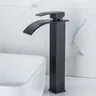 Robinet de lavabo en acier inoxydable de style haut – vue 2