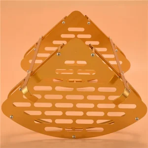 Étagère murale dorée pour salle de bain, douche, panier d’angle, rangement de shampoing, étagère murale de salle de bain m12k Étagère murale dorée pour salle de bain, douche, panier d’angle, rangement de shampoing, étagère murale de salle de bain m12k