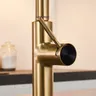 Robinet de cuisine de luxe en or brossé avec design… – vue 3