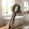 Pommeau de douche filtré haute pression gris – vue 2
