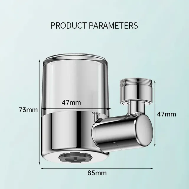 Filtre de robinet buse d'eau anti-éclaboussures bec… – vue 6