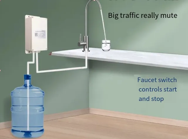 Pompe eau électrique sous comptoir autoamorçante… – vue 2
