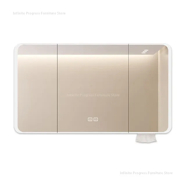 Armoire à miroir de salle de bain intelligente en forme… – vue 6
