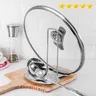 Support rangement casseroles poêles couvercles acier… – vue 1
