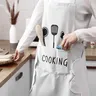 Tablier imperméable résistant huile cuisine ménage… – vue 4