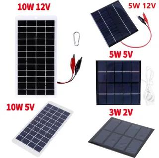 Chargeur de batterie solaire avec mousqueton