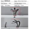 Robinet de lavabo de salle de bains doré/blanc – vue 7