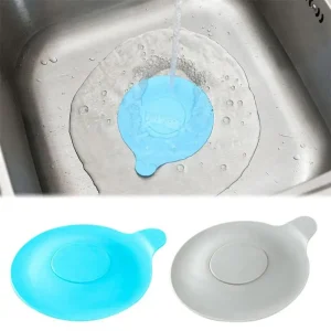 Bouchon de baignoire en Silicone, bouchon de vidange de baignoire, filtre à pression, couvercle fermé rebondissant, ventouse de sol pour salle de bains, évier de cuisine
