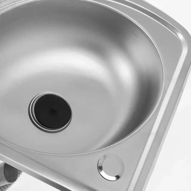 Évier de camping-car à cuvette unique en acier inoxydable – vue 5