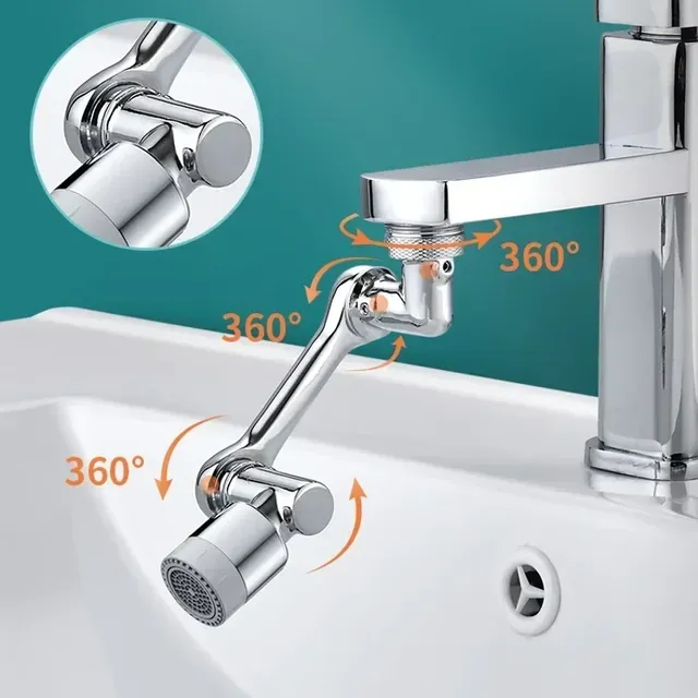 Extension robinet orientable pivotant trois cent… – vue 3