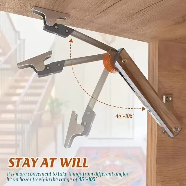 Charnière d'armoire hydraulique robuste – vue 2