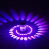 Lampe murale LED RGB à trou en spirale – vue 3