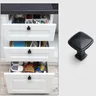 Poignée meuble cachée noire aluminium mat encastrée… – vue 5