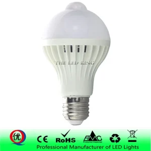 Ampoule Led avec capteur de mouvement, lampe PIR intelligente E14 E27, son automatique, 3W 5W 7W 9W 12W 110V 220V, Radar, corps infrarouge