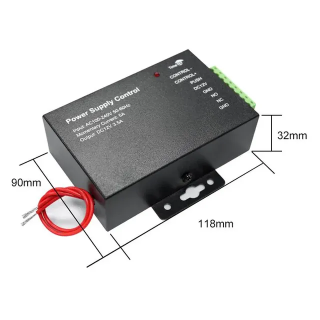 Alimentation d'accès 110-240 Entrée large Volage 12V 5A… – vue 5