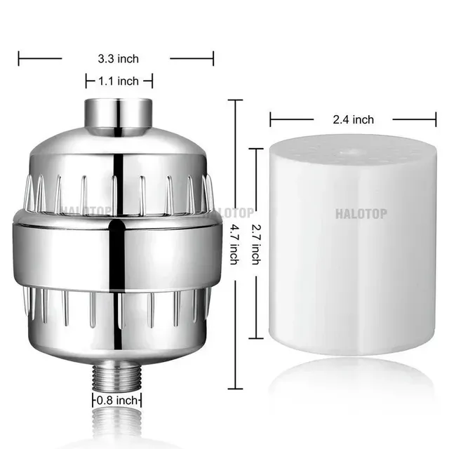 Filtre à eau de douche à haut rendement pour pommeau de… – vue 5