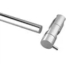 Support pommeau douche réglable chromé ABS fixation rail… – vue 5