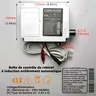 Robinet de lavabo à capteur noir intelligent – vue 6