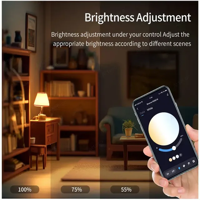 Ampoule LED intelligente Bluetooth Tuya – vue 4