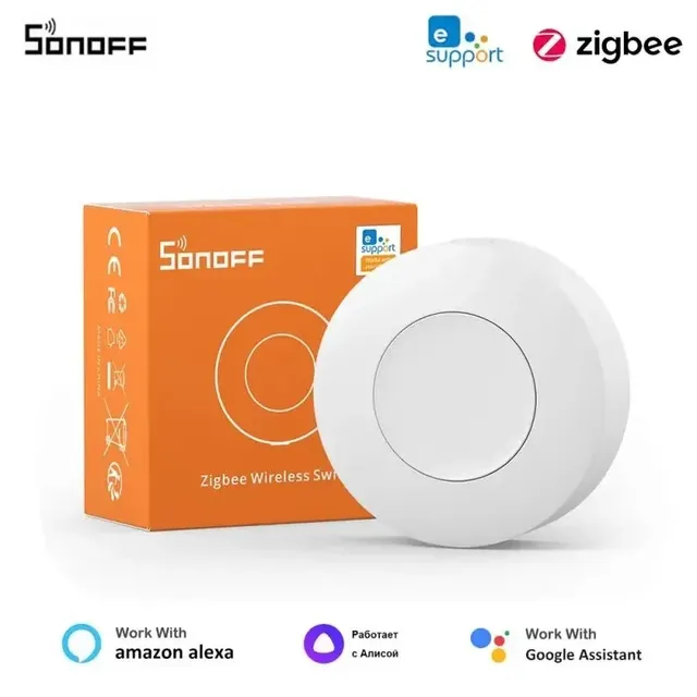 SONOFF SNZB-01P Zigbee bouton de commutation sans fil…