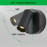 Télécommande intelligente et applique murale LED USB… – vue 2
