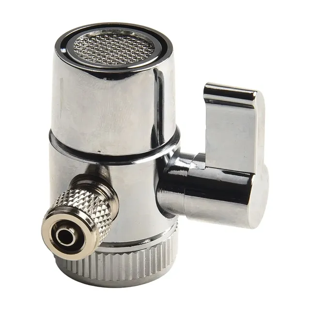 Adaptateur dérivateur robinet laiton chromé finition… – vue 6