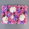 Panneaux muraux de fleurs artificielles faits à la main – vue 2