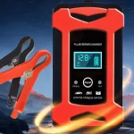 chargeur batterie voiture portable intelligent automatique maintien charge protection sécurité antichoc antirouille coque robuste toutterrain moto bateau multitension reconditionnement