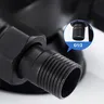 Robinet de douche noir – vue 6