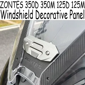 Panneau décoratif pour pare-brise avant ZONTES 350D 350M 125D 125M, bloc décoratif, Modification du tapis décoratif
