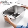 Bol de lavage Portable 10L grande casserole en acier… – vue 4