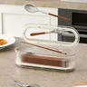 Boîte rangement baguettes cuisine transparent plastique… – vue 3