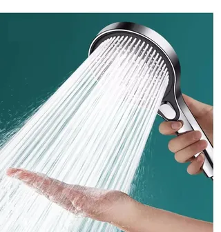 Grand pomme de douche haute pression 130mm